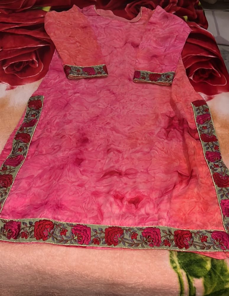 Elegant Pink Kurti for Women