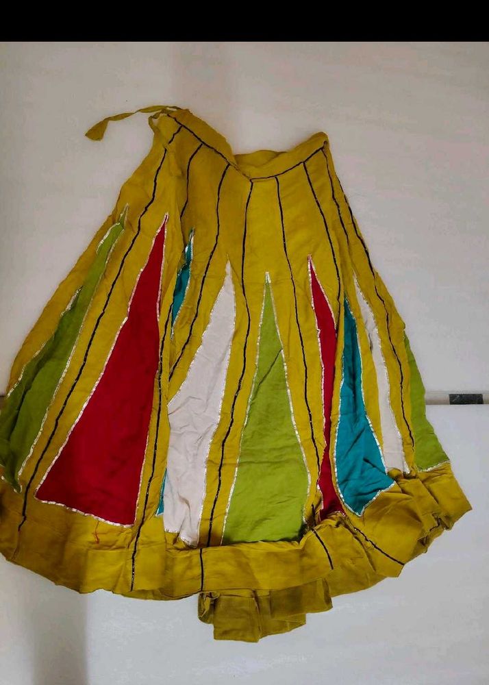 Bohemian Patchwork Maxi Skirt