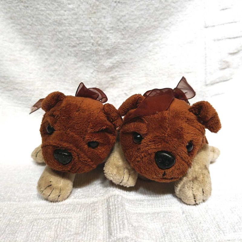Cute Puppy Plushies - Set of 2