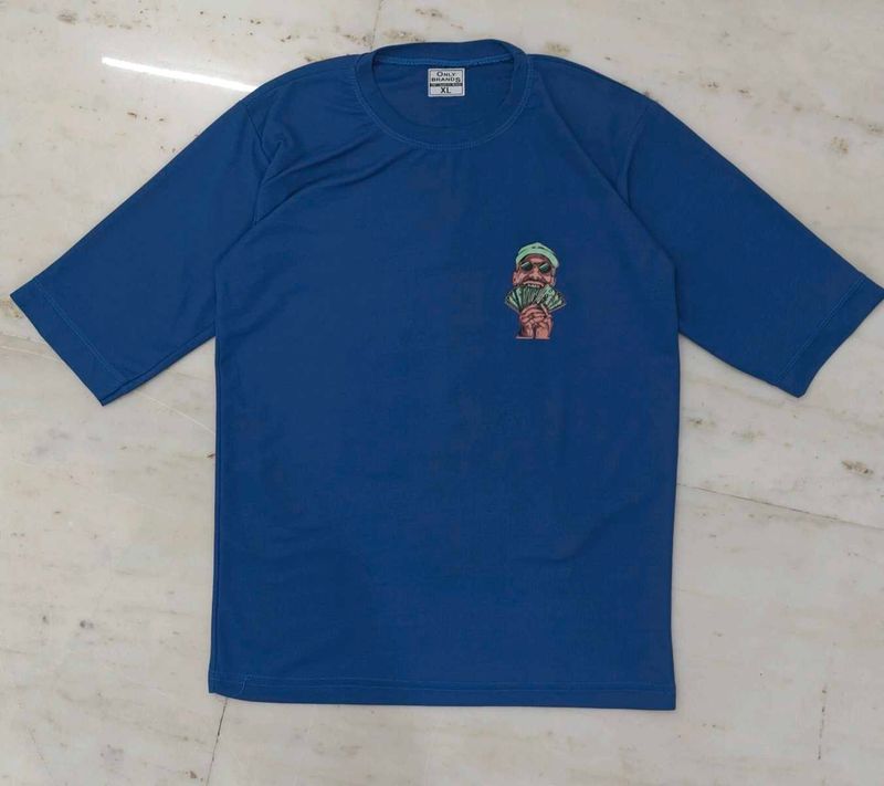Blue Graphic T-Shirt