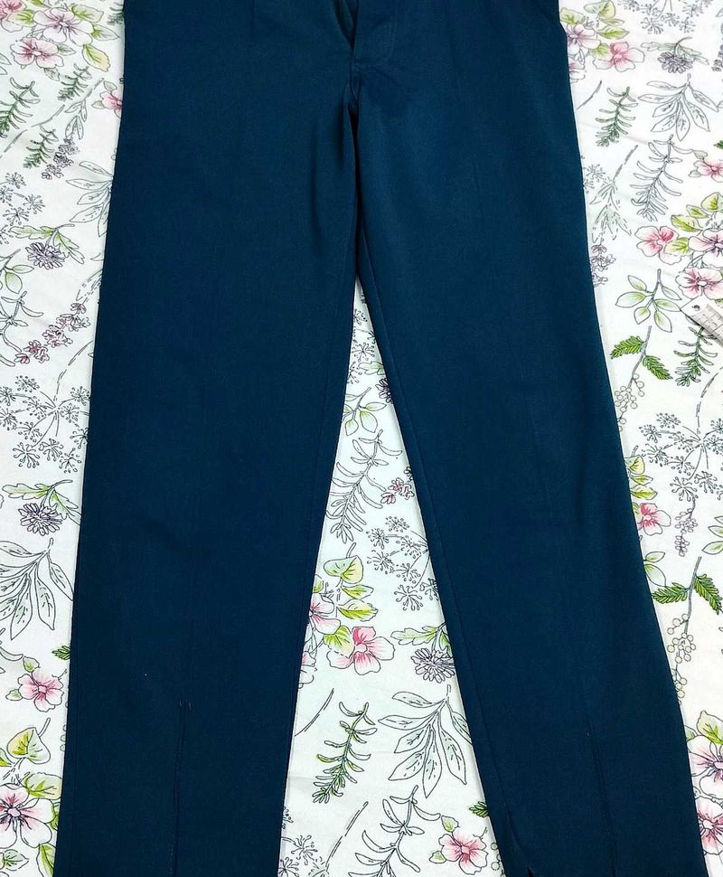TEAL BLUE TROUSERS
