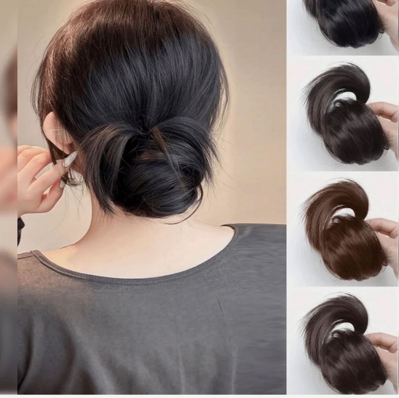 Chic Messy Bun Hair Piece