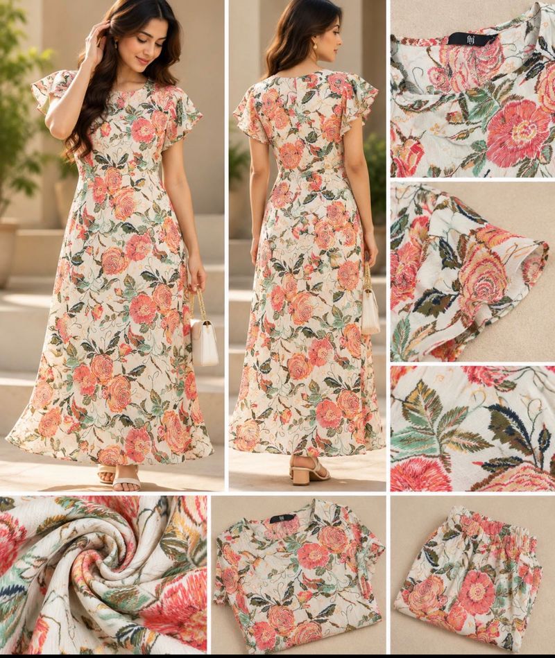 Beautiful Floral kurta