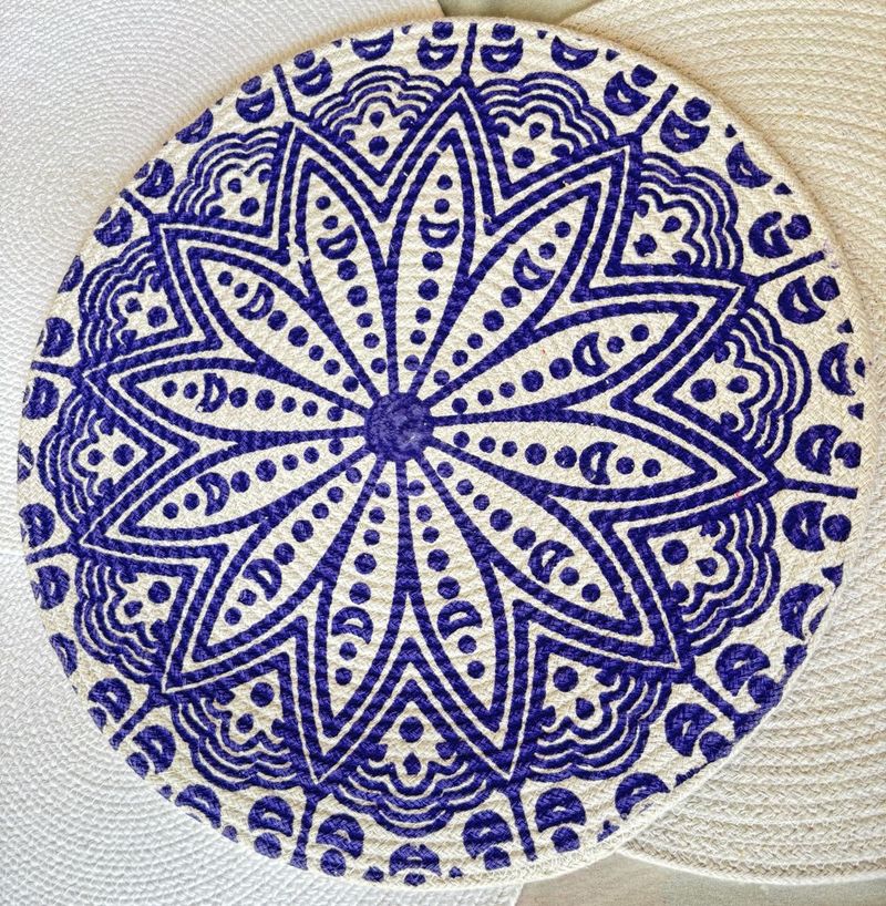 Boho Round Mandala design placemat