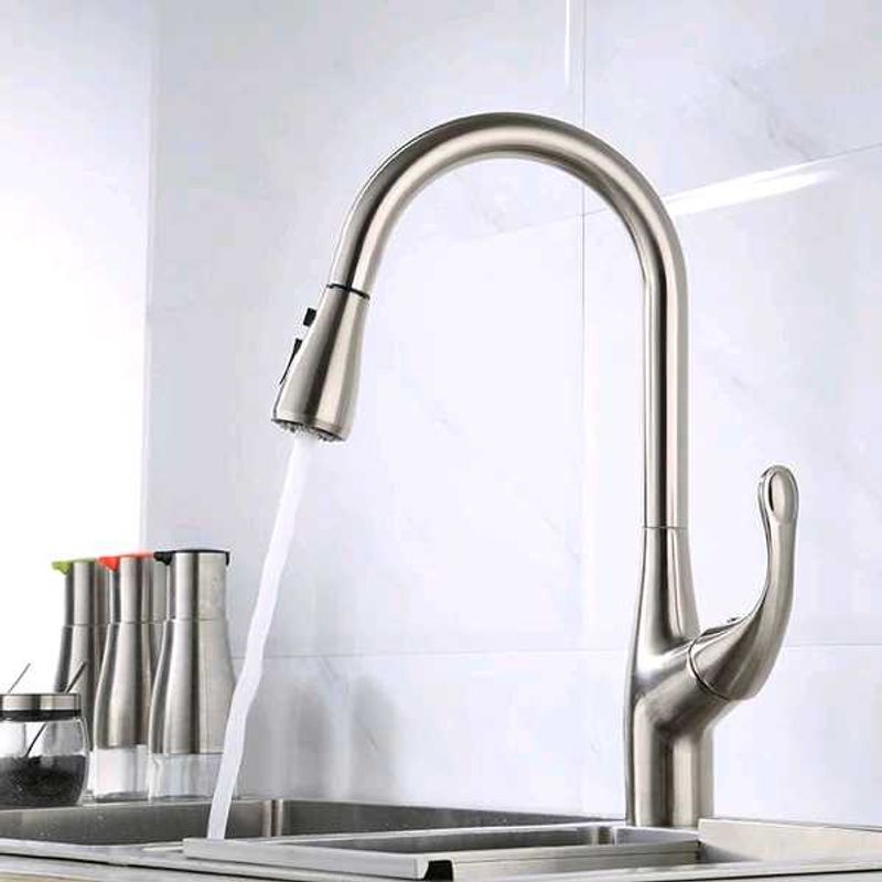 Single Lever Kitchen Sink Mixer 360 Degree Water