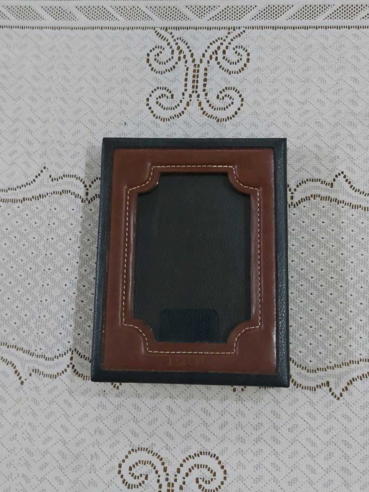 Vintage Leather Photo Frame