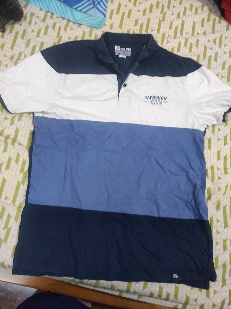 Xl Striped Polo Shirt