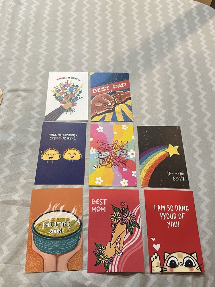 Factor Notes Post Cards - Set of 8