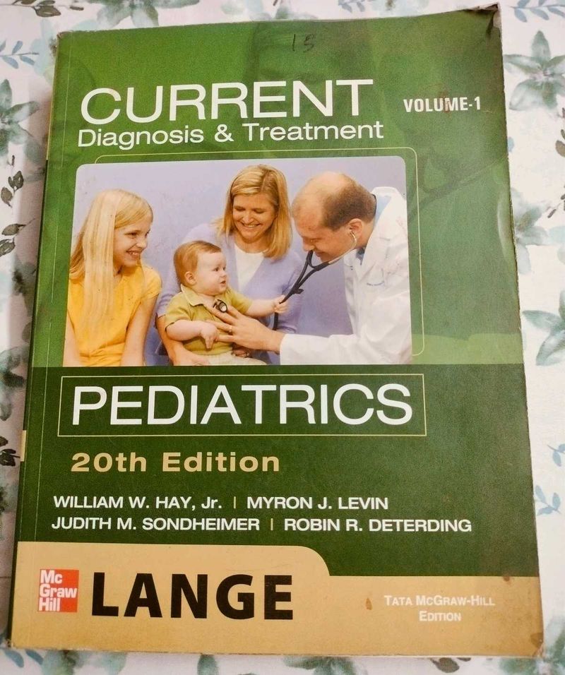 Current Diagnosis &amp; Treatment Pediatrics