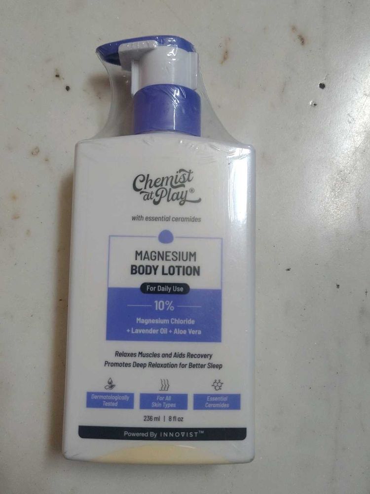 Chemist at Play Magnesium Body Lotion