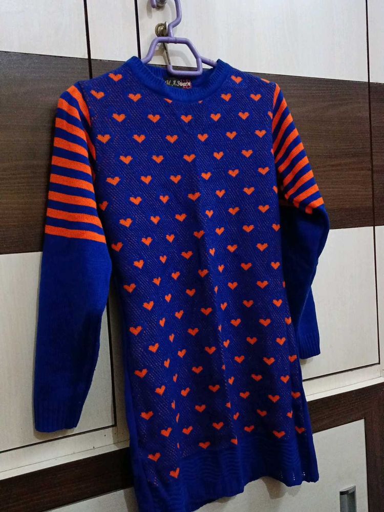 Girlish Woolen Top