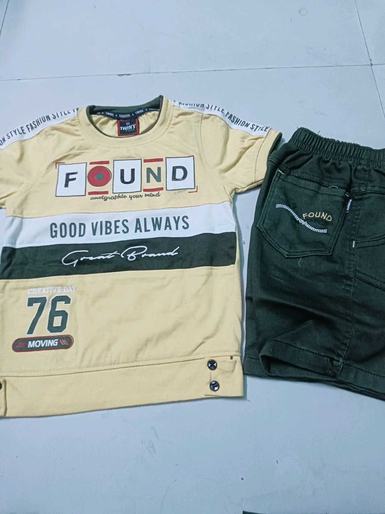 Boys T-shirt and Shorts Set