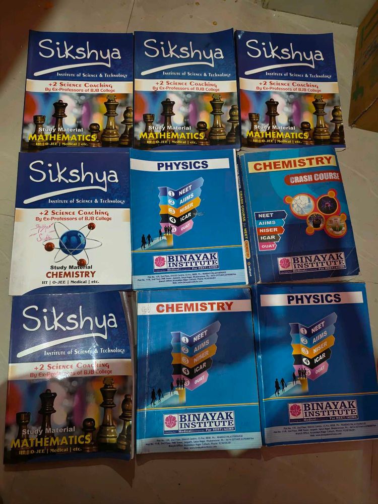 binayak institute IIT-JEE &amp; NEET Books