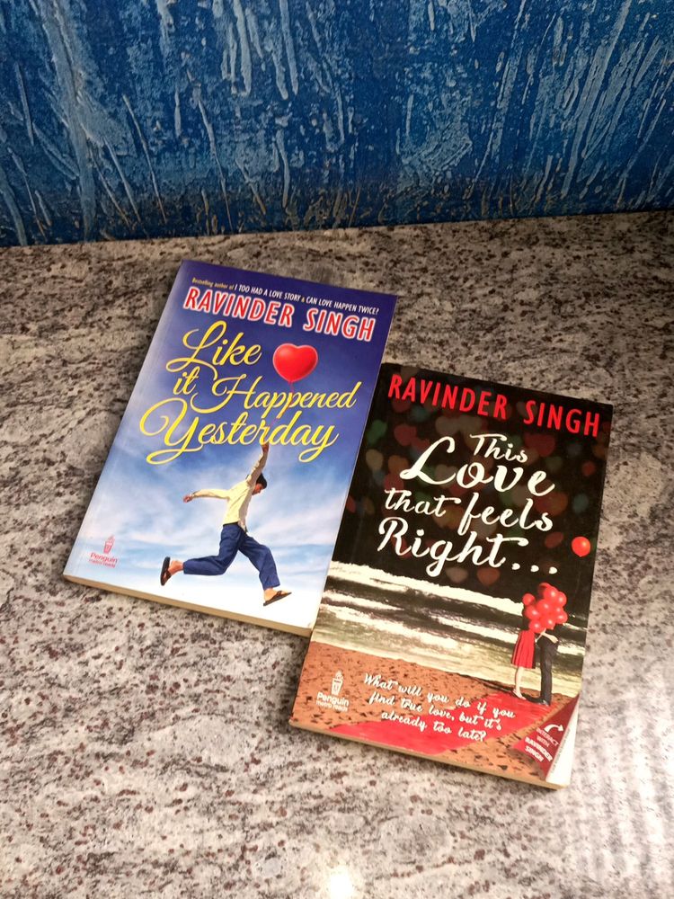 Romantic Novels 💞 Set By Ravinder Singh