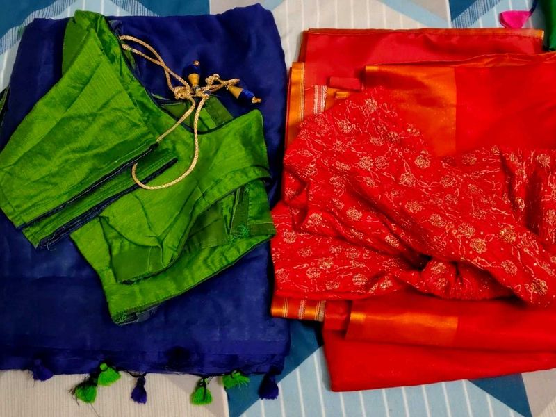 set of 2 sarees