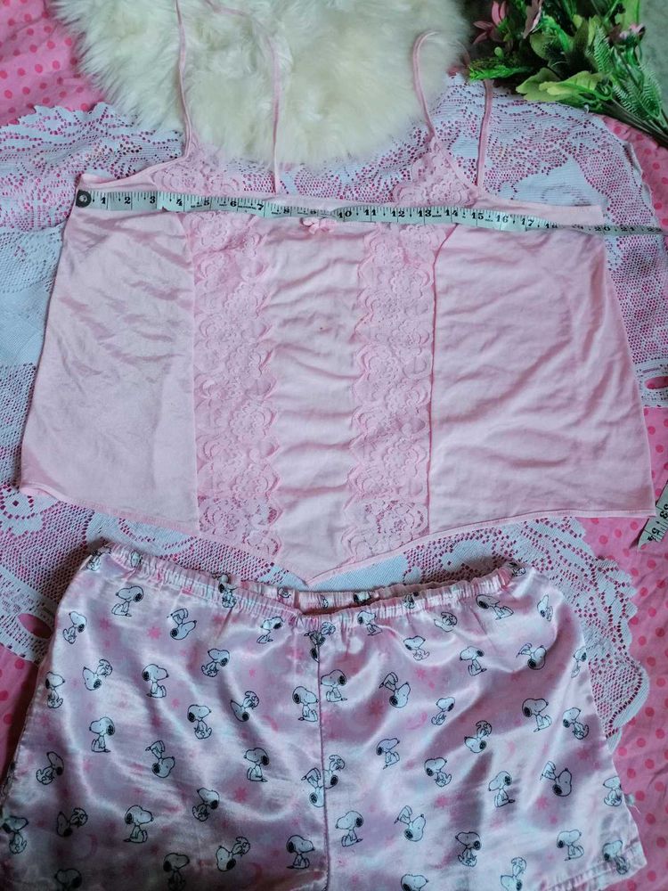 Cute Snoopy Pajama Set