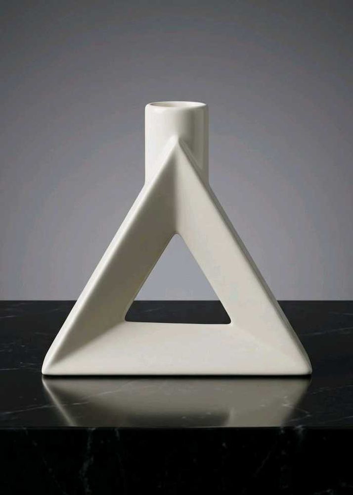2-in-1 Geometric Candle Holder + Vase
