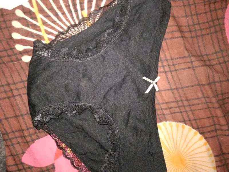 Classic Black Lace Trim Briefs