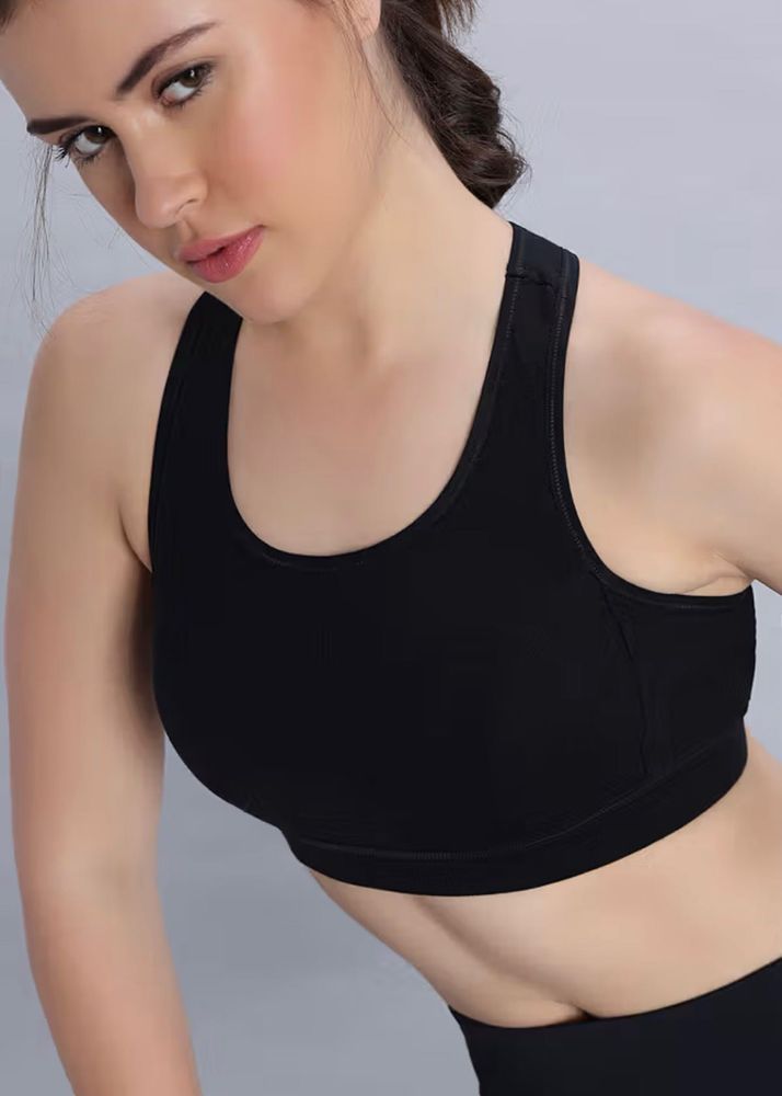 Black Sports Bra