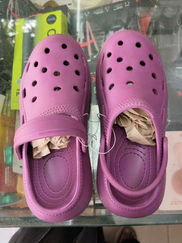 Purple Clog Shoes size 36-37