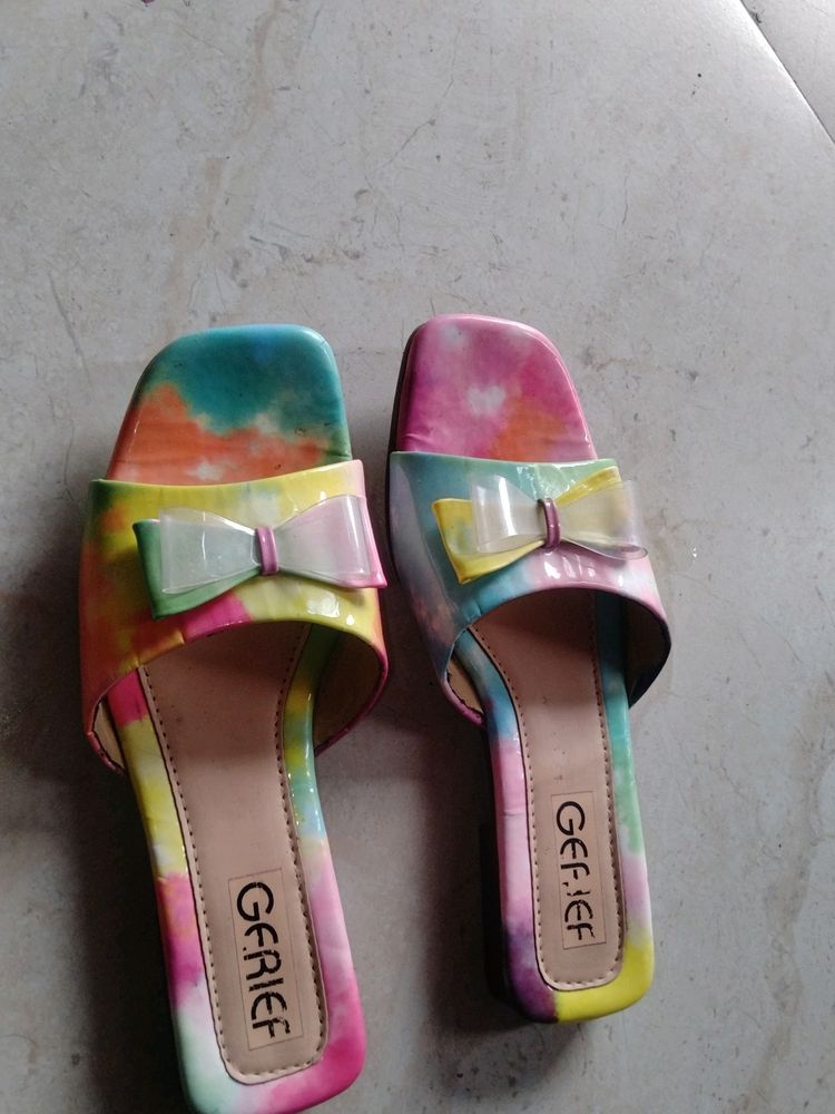 Multi Colour Slippers