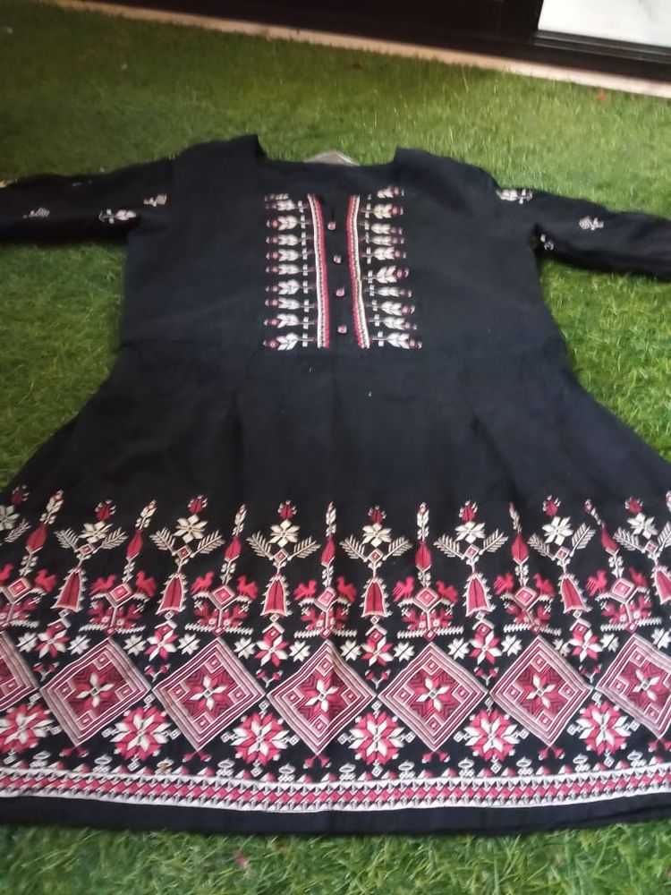 Etiquette Brand Short Kurti Cum Top