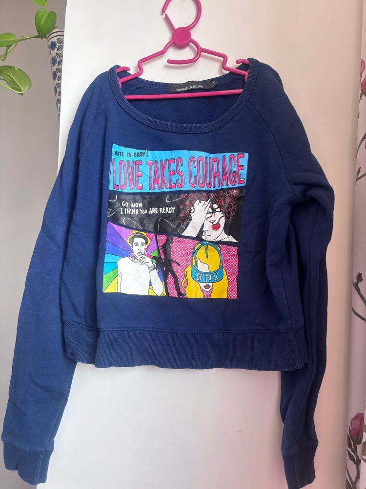 Graphic Print Sweatshirt