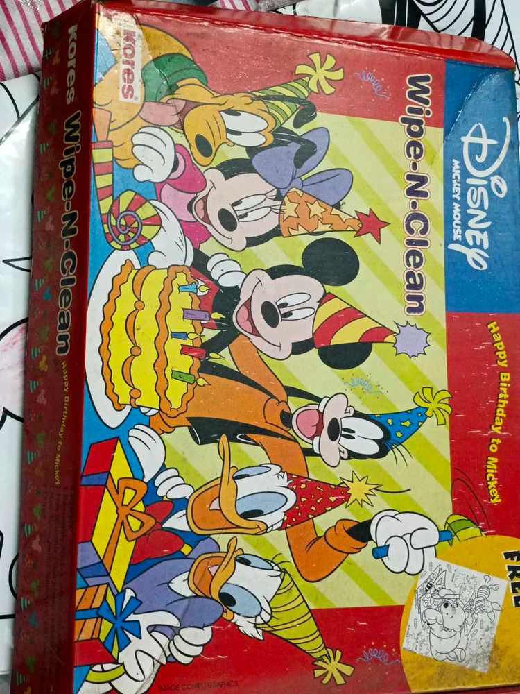 Disney Wipe-N-Clean ( No Eraser)