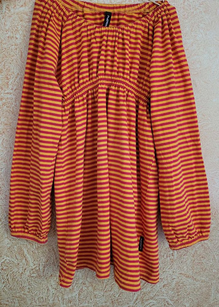 Striped Long Sleeve Tunic