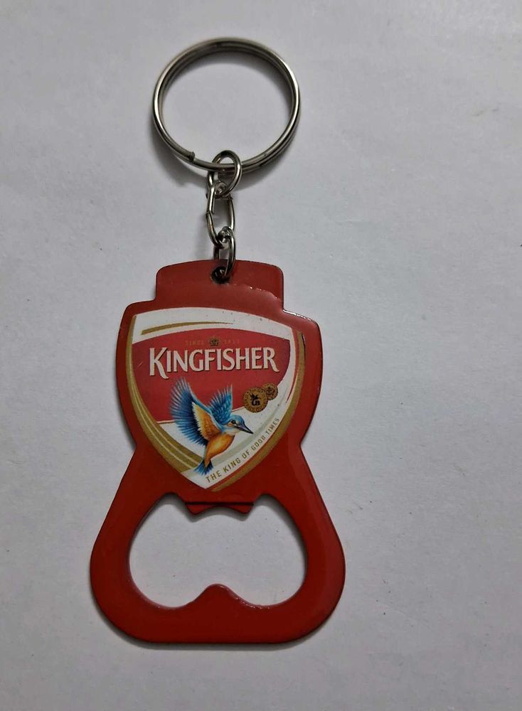 Kingfisher Keychain Bottle Opener