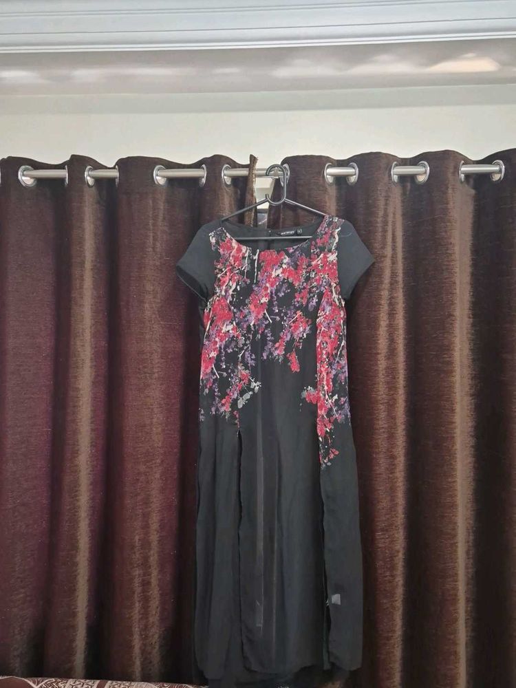 Chic Floral Print Dress