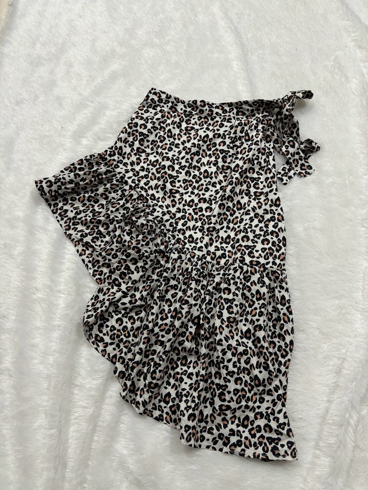 Animal Print Cute Pinterest Ruffle Skirt