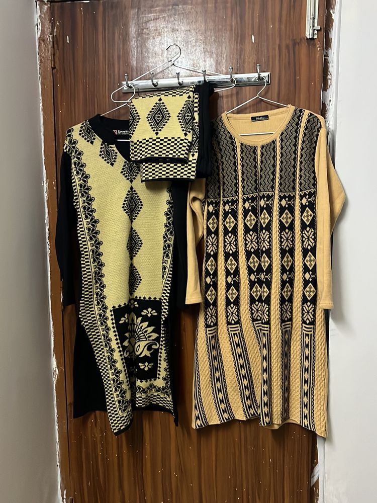 Woolen Kurta Set
