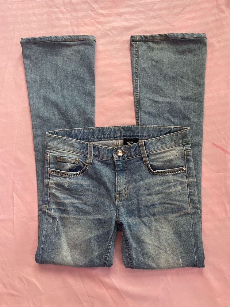 Blue Flare Jeans