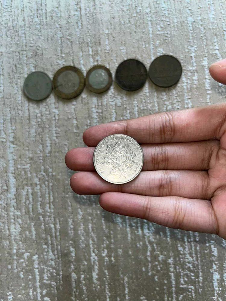 Rare 1 Yuan Flower coin