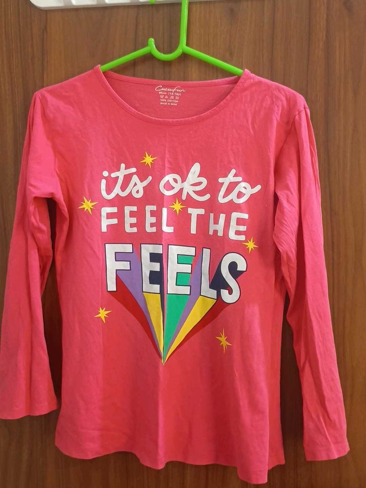 Cute 'Feel The Feels' Graphic Tee