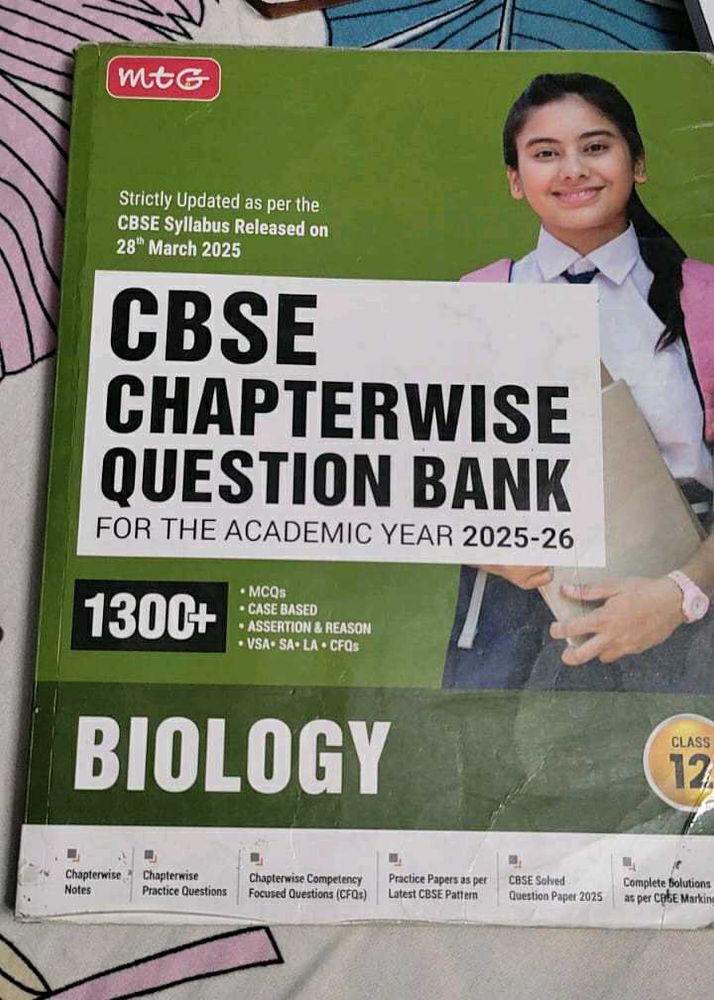 CBSE Biology Chapterwise Question Bank 2025-26