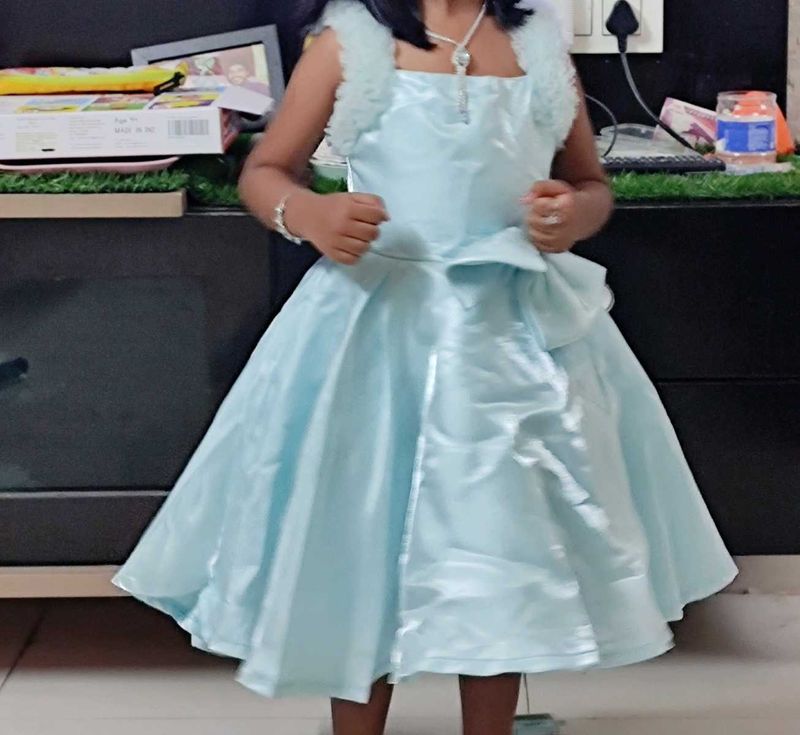 Light Blue Party Dress