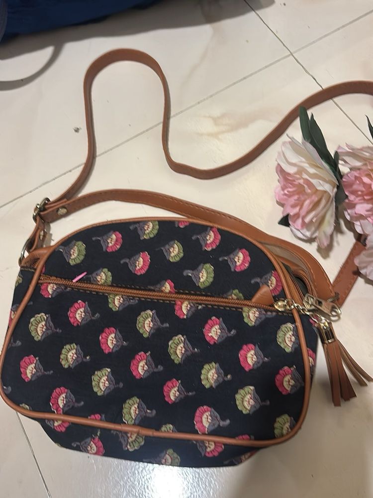 Cute Printed Sling Bag