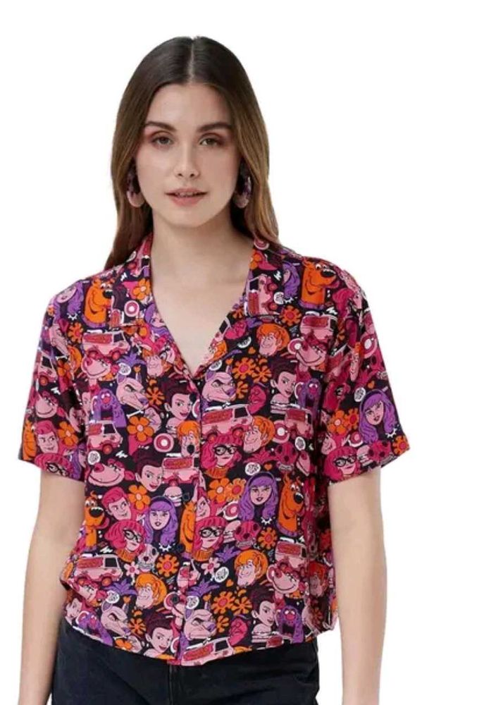 half sleeve cartoon Shirt