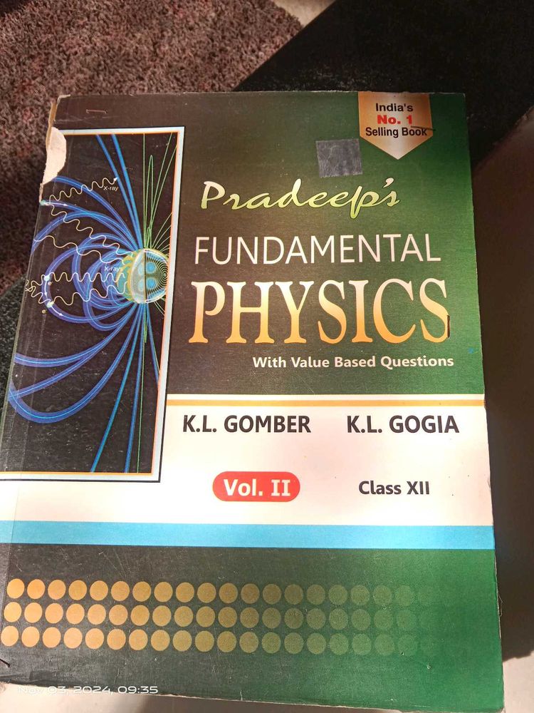 Combo Pradeep Fundamental Physics Class12 Vol1 ,2