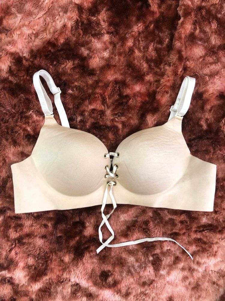 Lace-up Push-up Bra