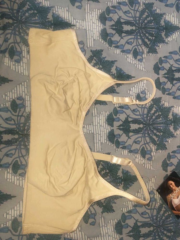 Comfortable Beige Bra