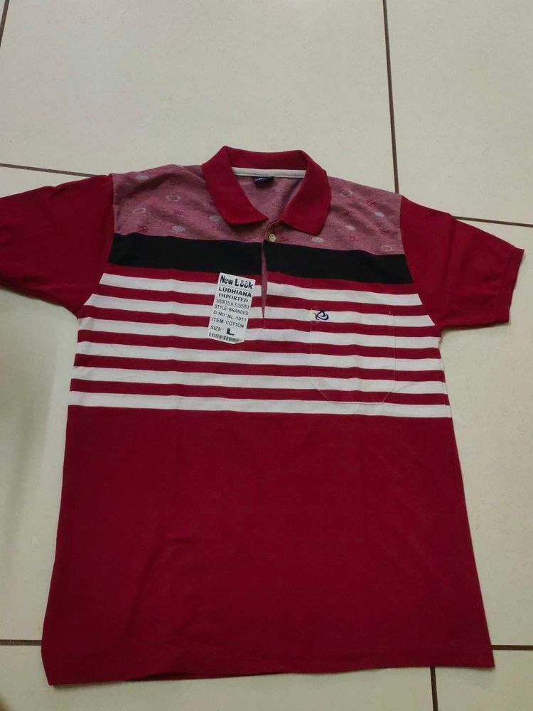 Men's New Look Polo T-Shirt