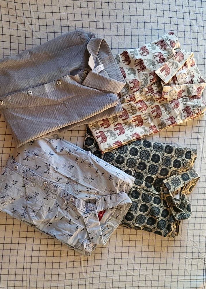 Pack of 4 cotten shirts