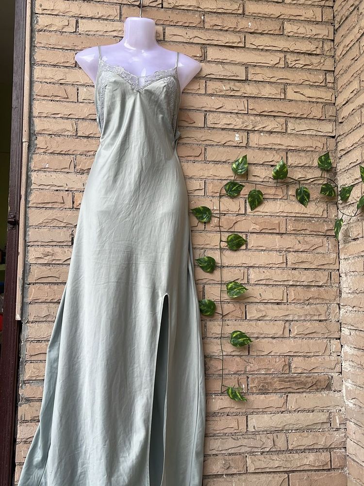 Satin Dress