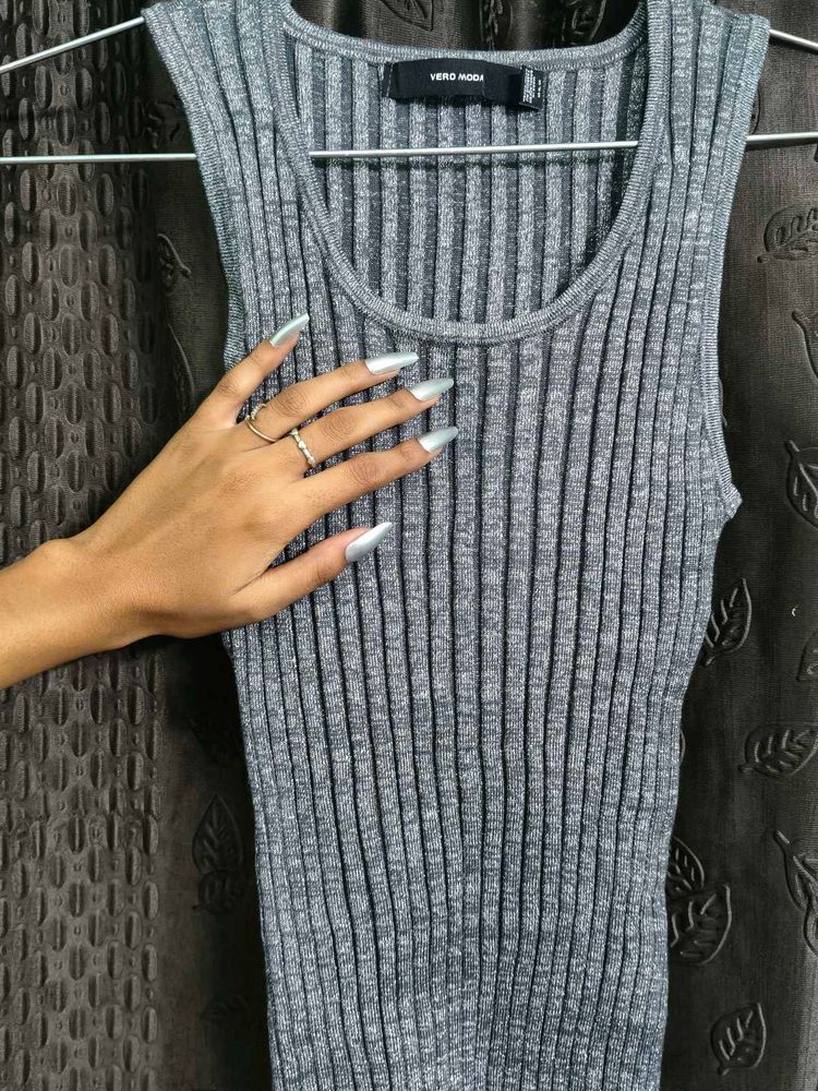 Ribbed Knit Tank Top