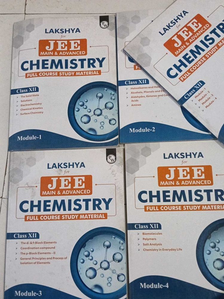 Lakshya JEE Chemistry Full Course Study Material