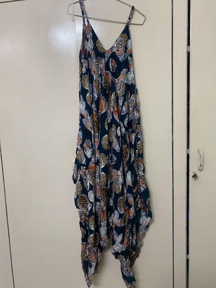 Bohemian Print Maxi Dress