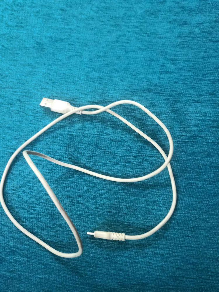 White USB Charging Cable